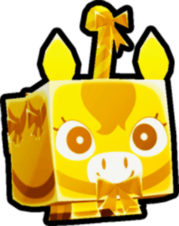 Golden Candycane Unicorn Pet