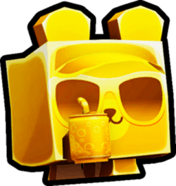 Shiny Golden Chill Polar Bear Pet