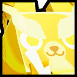Shiny Golden Huge Zeus Bear Pet