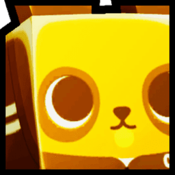 Golden Huge Player Panda Pet