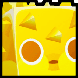 Shiny Golden Huge Pufferfish Pet
