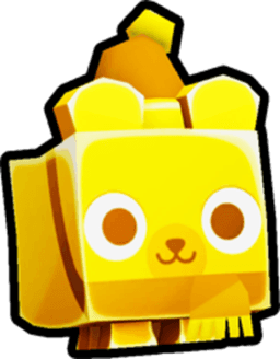 Golden Festive Bear Pet