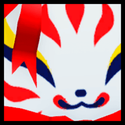 Titanic Candycane Kitsune Pet