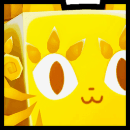 Golden Huge Fiddlefern Cat Pet
