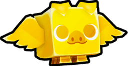 Golden Flying Piggy Pet
