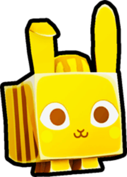 Shiny Golden Prison Bunny Pet