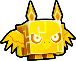 Shiny Golden Circuit Griffin Pet