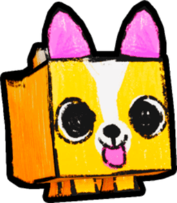 Shiny Doodle Corgi Pet