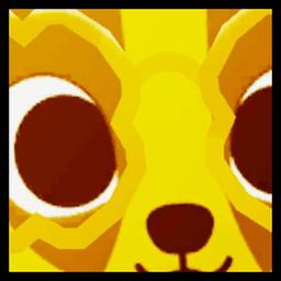 Shiny Golden Titanic Irish Badger Pet