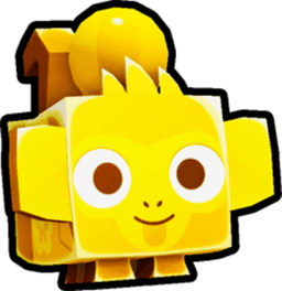 Shiny Golden Beach Ball Monkey Pet