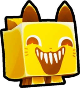 Shiny Golden Puurple Cat Pet