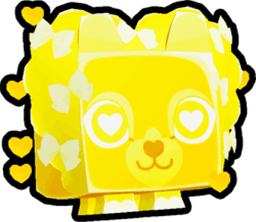 Golden Love Lion Pet