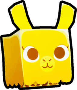 Shiny Golden Llama Pet