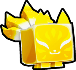 Golden Black Hole Kitsune Pet