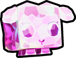 Shiny Rainbow Mosaic Lamb Pet