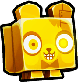 Shiny Golden Nightmare Bear Pet