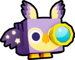 Rainbow Telescope Owl Pet