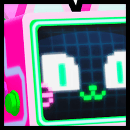 Rainbow Huge Arcade Cat Pet