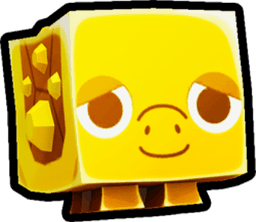 Shiny Golden Treasure Turtle Pet
