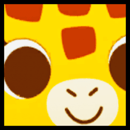Shiny Rainbow Titanic Giraffe Pet