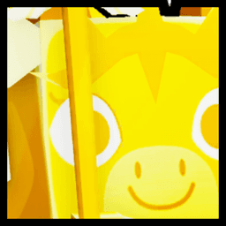 Shiny Golden Huge Angel Cow Pet