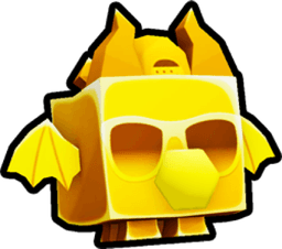 Shiny Golden Cool Dragon Pet