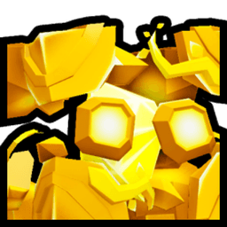 Golden Huge Jungle Golem Pet