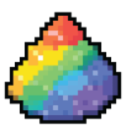 Pixel Rainbow Dust Misc