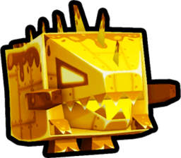 Golden Slimezilla Pet