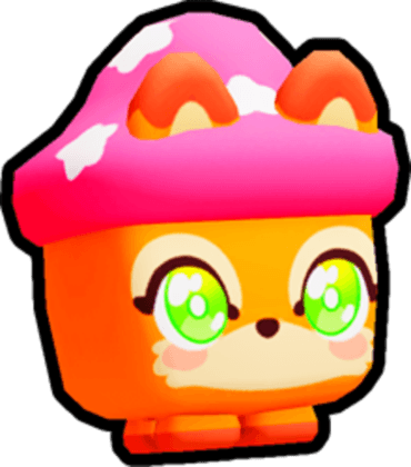 Kawaii Mushroom Fox