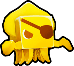 Golden Rogue Squid Pet