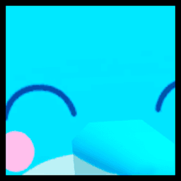 Shiny Rainbow Titanic Dolphin Pet