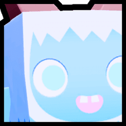 Shiny Rainbow Huge Cheerful Yeti Pet