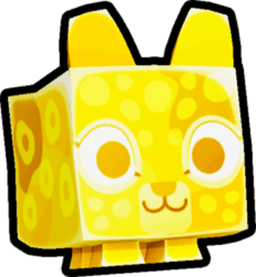 Shiny Golden Rave Jaguar Pet