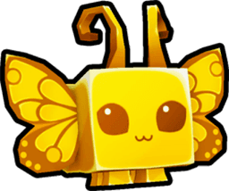 Shiny Golden Cold Butterfly Pet