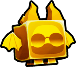 Shiny Golden Hooded Dragon Pet
