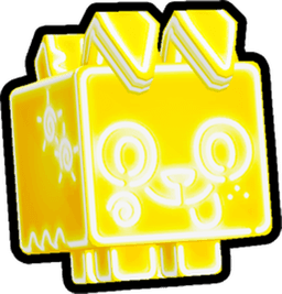 Golden Neon Dog Pet