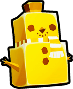 Golden Snowman Pet