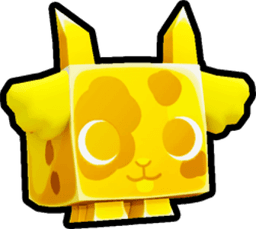 Shiny Golden Pastel Goat Pet