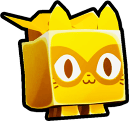 Shiny Golden Super Cat Pet