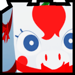 Shiny Rainbow Huge Candycane Unicorn Pet