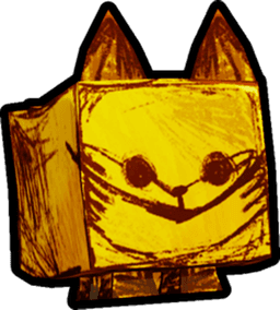 Shiny Golden Daydream Fox Pet
