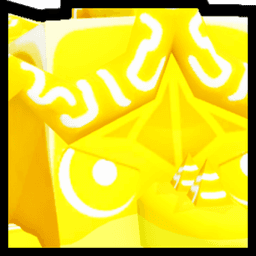 Shiny Golden Huge Atlantean Dolphin Pet