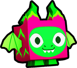 Shiny Rainbow Dragonfruit Dragon Pet