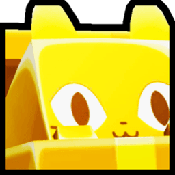 Golden Huge Present Cat Pet
