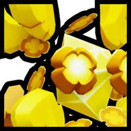 Shiny Golden Huge Lucki Golem Pet