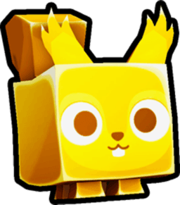 Golden Orange Squirrel Pet
