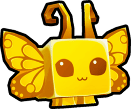 Shiny Golden Butterfly Pet