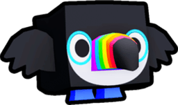 Shiny Rainbow Vibrant Toucan Pet