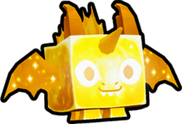 Shiny Golden Starfall Dragon Pet